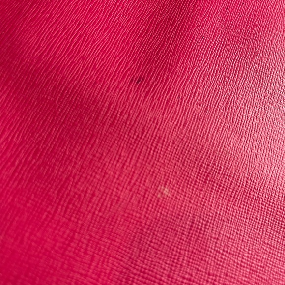 Coach Hot Pink Leather Clutch Purse - Picture 5 of 7